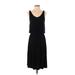 Gap Outlet Casual Dress - A-Line: Black Solid Dresses - Women's Size Small