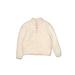 C&C California Fleece Jacket: Ivory Jackets & Outerwear - Kids Girl's Size 10