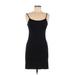 Anne Fontaine Casual Dress - Sheath Scoop Neck Sleeveless: Black Print Dresses - Women's Size 8