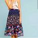 Anthropologie Skirts | Anthropologie One September Floral Skirt | Color: Blue/Red | Size: M