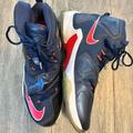 Nike Shoes | Nike James, Tennis Shoes, Men’s Size 12 Use One Time. Like Brand New. | Color: Blue/Red | Size: 12