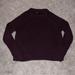 Athleta Sweaters | Athleta Sweater Womens Small Rockland Ribbed Mock Neck 352970 Purple | Color: Purple | Size: S