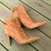 Nine West Shoes | Brand New Nine West Booties | Color: Tan | Size: 9.5