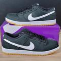 Nike Shoes | Nike Sb Dunk Low Pro Black Gum Skate Shoes Mens Size 13 Athletic Cd2563-006 | Color: Black | Size: 13