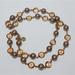 J. Crew Jewelry | J. Crew Jeweled And Beaded Neutral Colors Long Necklace | Color: Gold/Tan | Size: Os