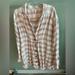 Free People Tops | Free People Peach Pink Plaid Wool Flannel Shirt Dress / Tunic Top L Large | Color: Pink | Size: L