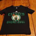 Adidas Shirts & Tops | Adidas Boston Celtic Basketball Tee Shirt Black Sz S | Color: Black | Size: 8b