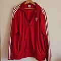 Adidas Jackets & Coats | Adidas Athletic Jacket Indiana University Logo Large | Color: Red | Size: L