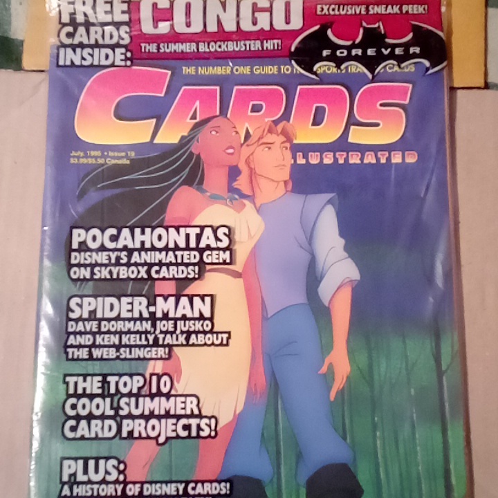 Disney Other | Cards Illustrated Magazine 1995 | Color: Blue | Size: Os