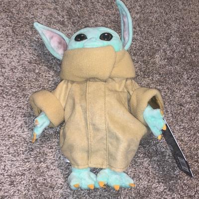 Disney Toys | Disney Star Wars Baby Yoda Plushie | Color: Green | Size: Osb