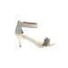 Style&Co Heels: Slip On Stiletto Cocktail Ivory Shoes - Women's Size 7 - Open Toe