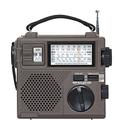 Retro Radio,Portable Radio FM, hand crank generator Emergency Radio, Hand Crank Radio with Flashlight, Dab Radio, FM/MW/SW1/SW2 Radio