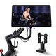 COOLWUFAN Peloton Screen Swivel Mount, 360° Upgraded Screen Rotate Monitor Adjuster for Peloton Bikes (Not Compatible with Peloton Bike+)