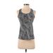 Nike Active Tank Top: Gray Activewear - Women's Size X-Small