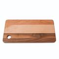 CONSDAN Mixed Hardwood Cutting Board, Food-Safe Kitchen Chopping Board for Meat, Vegetables, Fruits Wood in Brown | 14 H x 7 W x 0.625 D in | Wayfair