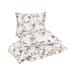 Jessica Simpson Home Sunkissed Floral Quilt Set Microfiber/Cotton in Green/Pink/White | King Quilt + 2 King Shams | Wayfair A371A20IVNFS