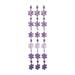 The Holiday Aisle® PMU Snowflake Prismatic Pendant Holiday Shaped Ornament in Indigo | 8 H x 6 W x 4 D in | Wayfair