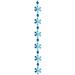 The Holiday Aisle® PMU Snowflake Prismatic Pendant Hanging Decor for Christmas (1/pkg) in Blue | 3 W in | Wayfair 5E171CBED603422F8F4815F55BD1439F