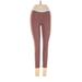 Nike Track Pants - Mid/Reg Rise: Burgundy Activewear - Women's Size Small