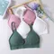 Reggiseni sportivi da donna Yoga triangolo coppa intimo femminile traspirante tubo avvolto Top Sexy
