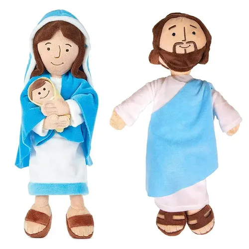 Jesus Jungfrau Maria Plüsch tier mein Freund Jesus ausgestopfte Puppe Christus religiösen Retter mit