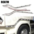 1 paar RC Modell CNC Aluminium Legierung Tür Seite LED Licht Für 1/14 Tamiya RC Lkw Scania R620