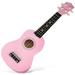 Mini Guitar Musical Toys 21 Inch Ukulele Acoustic Kids Wooden Tenor Black Backpack for Beginners Simulation Classical Toddler