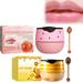 2pcs Lip Mask Honey Strawberry Lip Mask Propolis Moisturizing Lip Balm Nourishing Lip Care Hydrating Prevention Dry And Crack Lip Scrubs Exfoliator