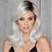 KIHOUT Deals Women s Fashion Wig Gray Synthetic Hairshort Wigs Hair Wave Wig