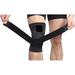 HCXIN 1Pair Knee Brace Compression Support Knee Sleeve with Adjustable Strap Knee Pad for Pain Relief Meniscus Tear Arthritis ACL MCL Suit for Running Cycling Tennis Golf and Basketball