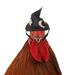 Home decor ZKCCNUK Chicken Hat For Hen Mini Pet Accessories Fashionable Chicken Hat With Elastic Chin Strap Up to 30% off Clearance Indoor Outdoors
