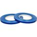 PSBM Blue Bag Sealing Tape Kit 3/8 Inch X 180 Yards 6 Rolls + 1 Dispenser 2.3 Mil Thickness