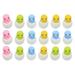 Animal Eraser Baby Chick Erasers 3d for Kids Bulk Mini Accessories Pencil Novelty Top Child 18 Pcs