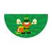 Eguiwyn A Banner St. s Day Fan Flag Irish Flag s Patriotic Half Flag Polyester Cloth Green Gnome Bunting for Indoor And Outdoor Hanging Decoration E