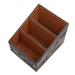 Cellphone Holder for Car Mobile Trapezoidal Storage Box Leather Desk Organizer Jewelry Tray Bedside Table Household