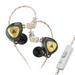 QKZ ZX3 Earphone HIFI Bass Wired Headphone with Noise Cancelling Sport Headset for Phone Pad PC