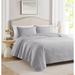 Caitlyn Embossed Pre-Washed Quilt Set