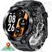 Military GPS Smart Watches Compatible with Nokia XR21 - GPS Sports Smartwatch IP68 Waterproof 1.32 HD Big Screen Fitness Tracker with 20 Sports Modes Heart Rate Monitor Sleep Tracker