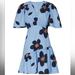 Kate Spade Dresses | Kate Spade Size 2 Flower Dress | Color: Blue/Pink | Size: 2