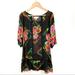 Anthropologie Dresses | Anthropologie Moulinette Souers Sheer Floral Dress | Color: Black | Size: M