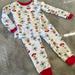 Disney Pajamas | Disney Pixar Toy Story Christmas Pajamas Sleeper Set 5t Nutcracker Buzz Woody | Color: Red/White | Size: 5tg