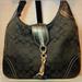 Coach Bags | Euc Coach Signature Shoulder Hobo Clip Flap Handbag Purse | Color: Black/Silver | Size: Os