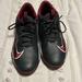 Nike Shoes | Nike Hustle Quick Basketball Boys 6.5 Youth Black Maroon Sneakers Shoes | Color: Black/Red | Size: 6.5b