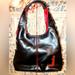 Nine West Bags | "J" Monogram Handbag | Black & Red Retro Vibes | Color: Black/Red | Size: Os