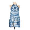 American Eagle Outfitters Dresses | American Eagle Outfitters Nwot Blue Tie Dye Swirl Halter Dress Size Small | Color: Blue | Size: S