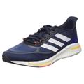 Adidas Shoes | Adidas Men’s Supernova + Navy Blue Triple Stripes Lace Up Running Shoes Size 13 | Color: Blue/Orange | Size: 13