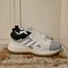 Adidas Shoes | Adidas Marquee Boost Low Sneakers Men Size 8.5 In White Gum Used Very Good | Color: Gray/White | Size: 8.5