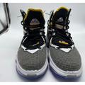 Nike Shoes | Nike Lebron Xix Men’s Size 10.5 Black University Gold/ Persian Violet | Color: Gray/Purple | Size: 10.5