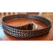 Nike Accessories | Nike Genuine Leather Woven Belt Brown Mens Size 38 Mint Condition | Color: Brown | Size: 38