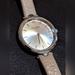 Kate Spade Accessories | Kate Spade Holland Silver Dial Taupe Leather Band Quartz Ladies Watch 0813 Nwot | Color: Silver/Tan | Size: Os